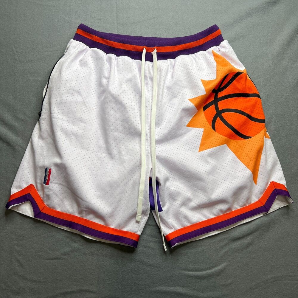 Collect & Select Phoenix Suns Swingman Shorts Men's Large White Drawstring Waist
